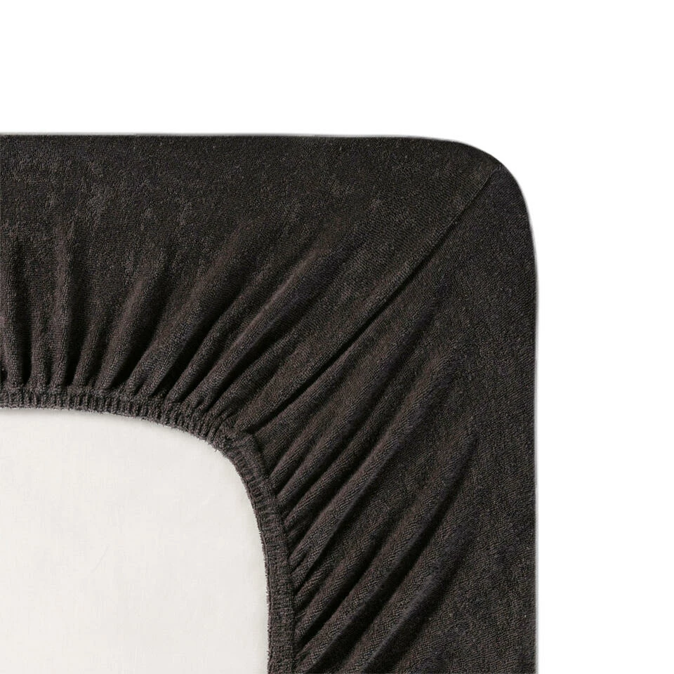 Cinderella - Topper Hoeslaken Met Split (tot 15 Cm) - Badstof - 160x200/210 Cm - 4 Cinderella - Topper Hoeslaken Met Split (tot 15 Cm) - Badstof - 160x200/210 Cm - - Afbeelding 2