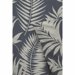Byrklund - Dekbedovertrek Pretty Palm - 240x220 Cm - Grijs / Blauw -Cinderella Winkel 1000012854 0101