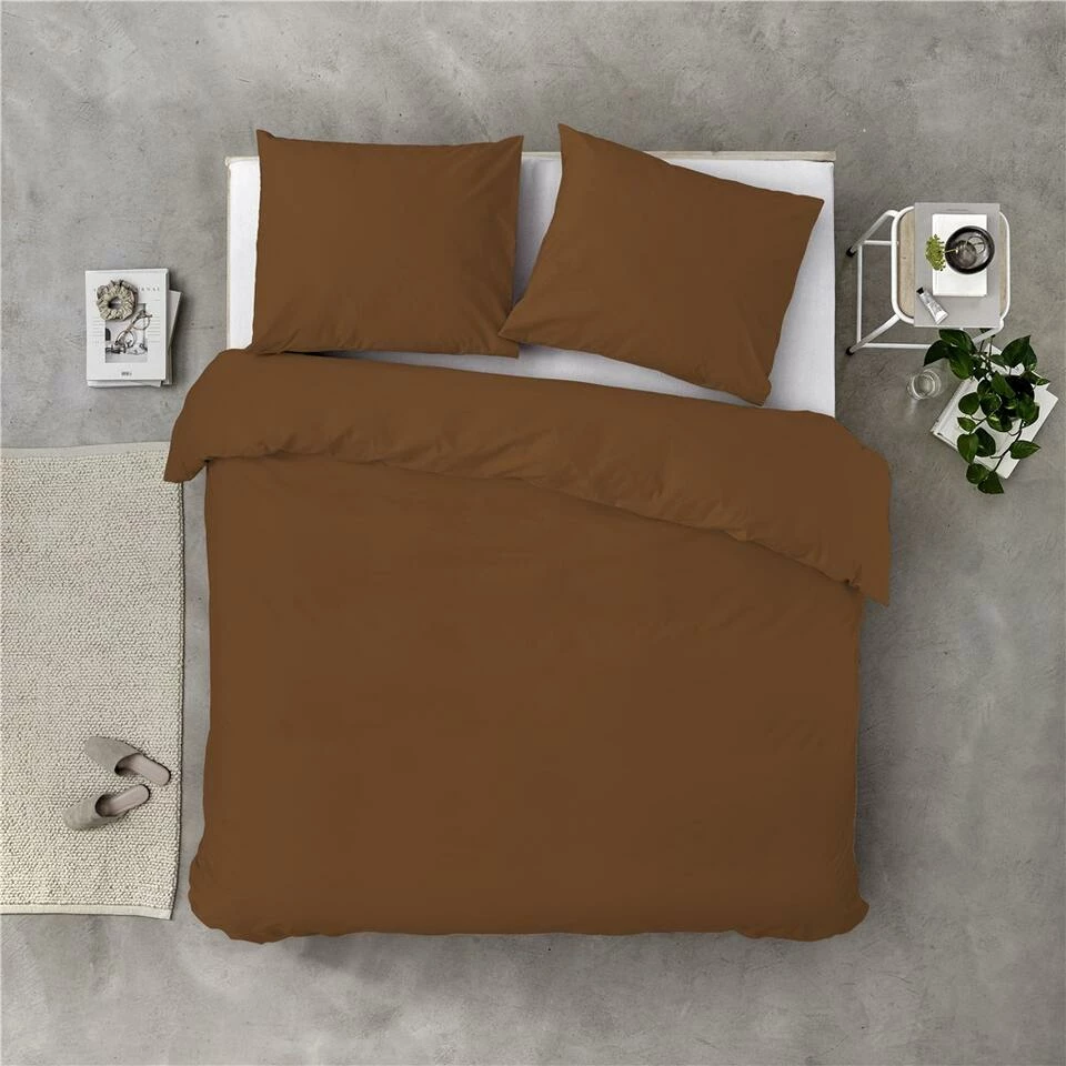 Byrklund - Dekbedovertrek Sleep Softly - 240x220 Cm - Cognac 5 Byrklund - Dekbedovertrek Sleep Softly - 240x220 Cm - Cognac - Afbeelding 3