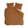 Byrklund - Dekbedovertrek Sleep Softly - 240x220 Cm - Cognac