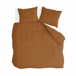 Byrklund - Dekbedovertrek Sleep Softly - 240x220 Cm - Cognac