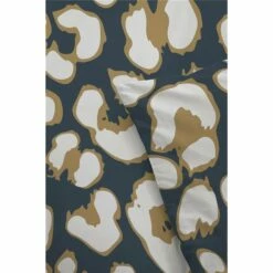 Byrklund - Dekbedovertrek Lazy Leopard - 200x220 Cm - Okergeel -Cinderella Winkel 1000012915 0101