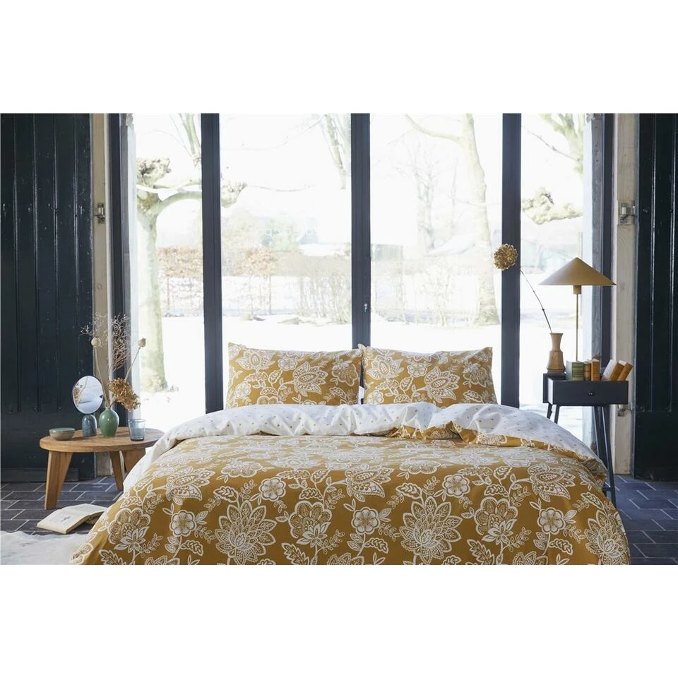 Walra - Dekbedovertrek Country Love - 200x220 Cm - Cognac 6 Walra - Dekbedovertrek Country Love - 200x220 Cm - Cognac - Afbeelding 4