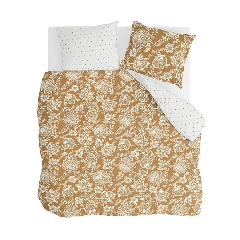 Walra - Dekbedovertrek Country Love - 200x220 Cm - Cognac 3 Walra - Dekbedovertrek Country Love - 200x220 Cm - Cognac