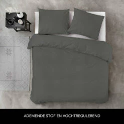Byrklund - Dekbedovertrek Sleep Softly - 240x220 Cm - Off Black 6 Byrklund - Dekbedovertrek Sleep Softly - 240x220 Cm - Off Black -Cinderella Winkel 1000012929 0101