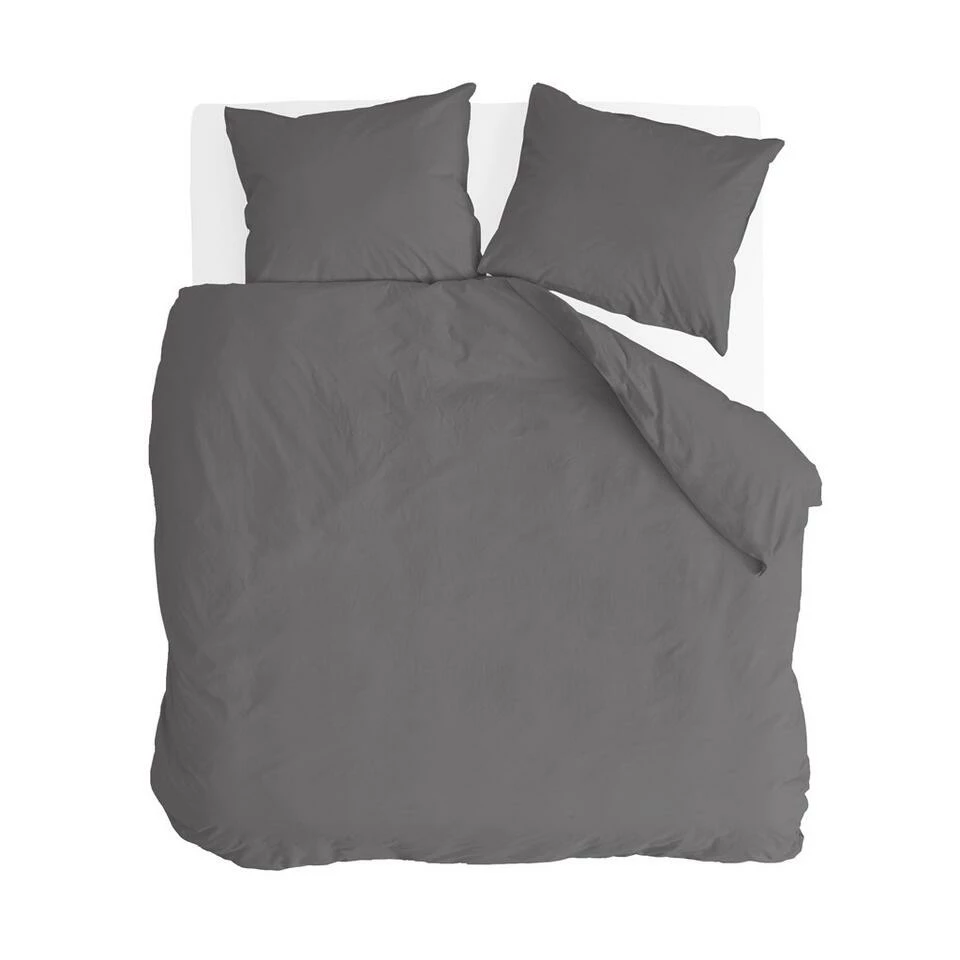 Byrklund - Dekbedovertrek Sleep Softly - 240x220 Cm - Off Black 3 Byrklund - Dekbedovertrek Sleep Softly - 240x220 Cm - Off Black