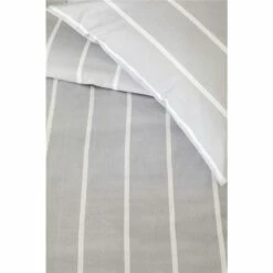 Walra - Dekbedovertrek Preppy Pinstripe - 140x220 Cm - Grijs -Cinderella Winkel 1000012962 0102