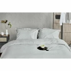Walra - Dekbedovertrek Forever Cotton - 240x220 Cm - Licht Grijs -Cinderella Winkel 1000018414 0102