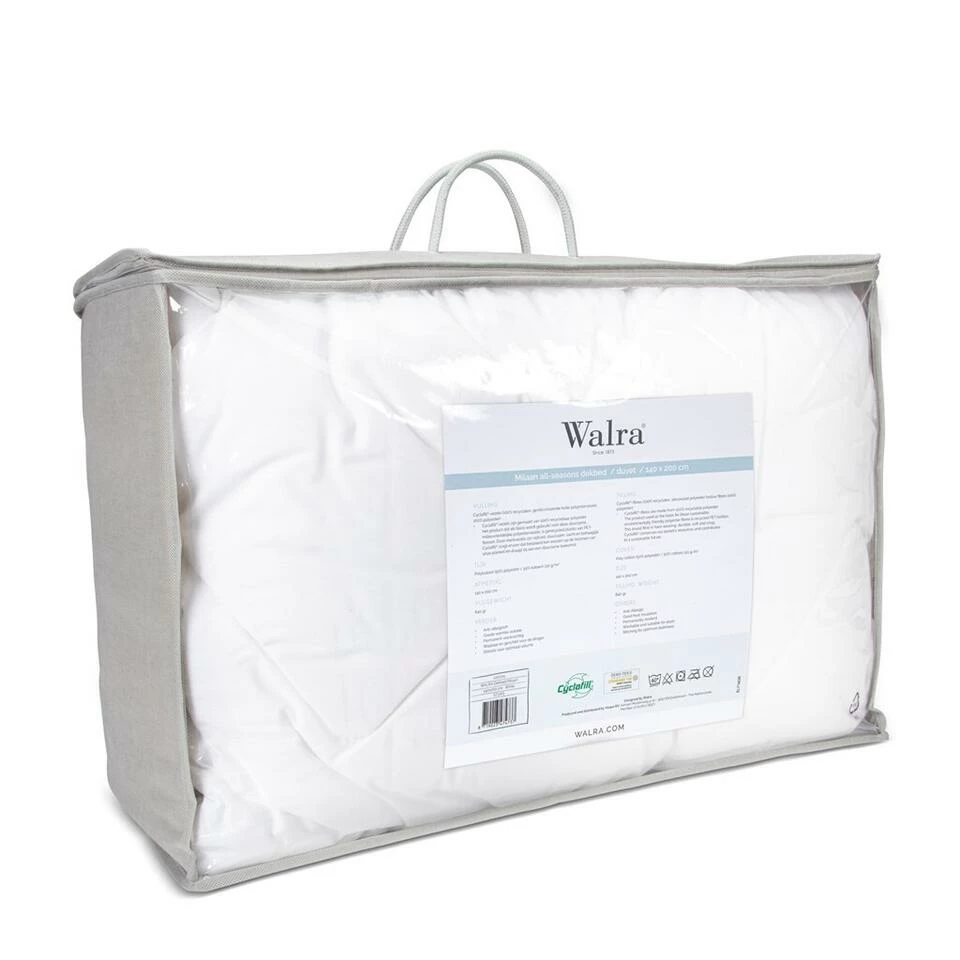 Walra - Dekbed All Season Milaan - 140x220 Cm - Anti Allergisch 5 Walra - Dekbed All Season Milaan - 140x220 Cm - Anti Allergisch - Afbeelding 3