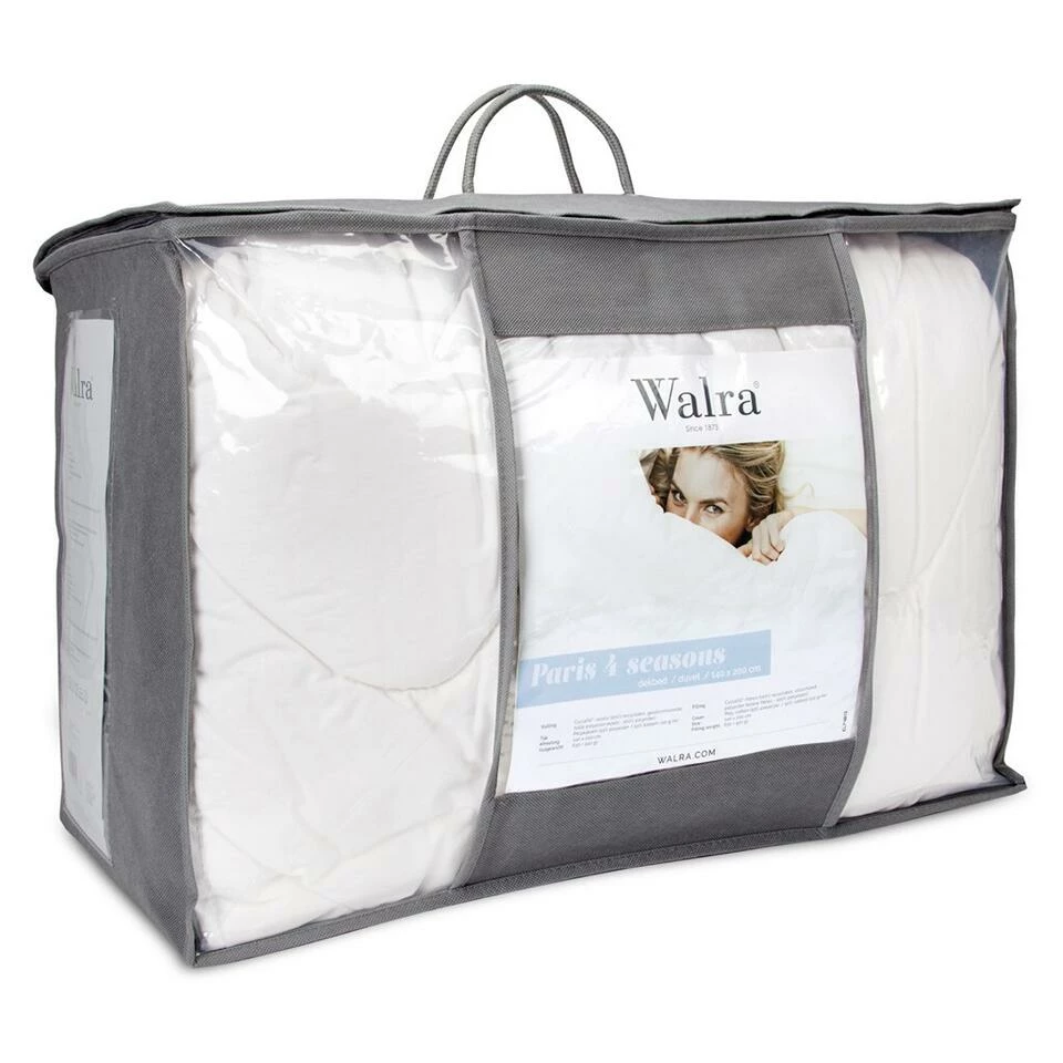 Walra - Dekbed Paris - 140x200 Cm - Wit 5 Walra - Dekbed Paris - 140x200 Cm - Wit - Afbeelding 3