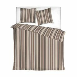Mistral Home Dekbedovertrek 100% Katoen Flanel Raphia 260x240 Cm