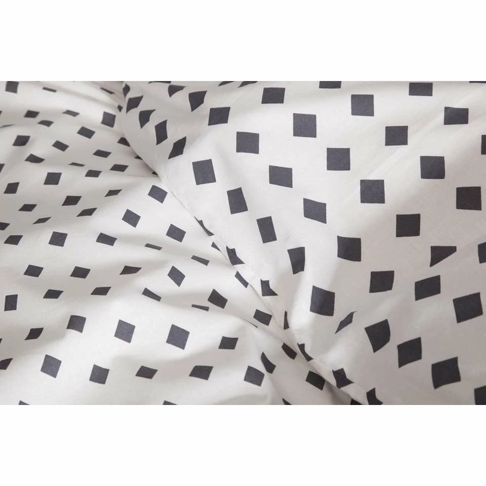 Ten Cate Katoenen Eenpersoons Dekbedovertrek - 140x200/220 - Wieber Antraciet 6 Ten Cate Katoenen Eenpersoons Dekbedovertrek - 140x200/220 - Wieber Antraciet - Afbeelding 4