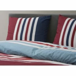 Ten Cate Katoenen Tweepersoons Dekbedovertrek - 200x200/220 - Trone Stripe -Cinderella Winkel 1000023918 0111