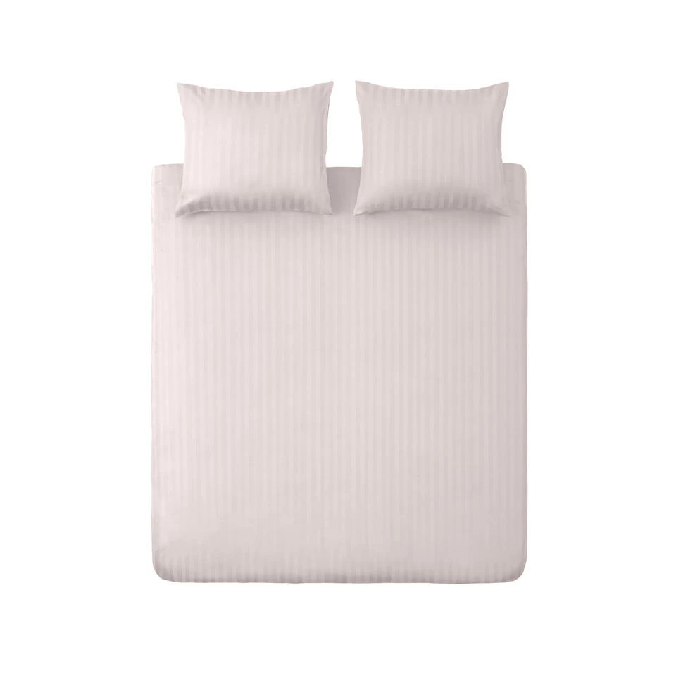 Ten Cate 100% Katoensatijnen Lits Jumeaux Dekbedovertrek - 240x200/220 - Roze 3 Ten Cate 100% Katoensatijnen Lits Jumeaux Dekbedovertrek - 240x200/220 - Roze