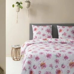 Ten Cate Katoenen Lits Jumeaux Dekbedovertrek - 240x200/220 - Pastry Pink 8 Ten Cate Katoenen Lits Jumeaux Dekbedovertrek - 240x200/220 - Pastry Pink -Cinderella Winkel 1000023936 0110