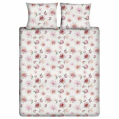 Ten Cate Katoenen Lits Jumeaux Dekbedovertrek - 240x200/220 - Pastry Pink