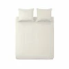 Ten Cate 100% Katoensatijnen Eenpersoons Dekbedovertrek - 140x200/220 - Naturel -Cinderella Winkel 1000023937