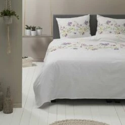 Ten Cate Katoenen Eenpersoons Dekbedovertrek - 140x200/220 - Fleur Multi -Cinderella Winkel 1000023950 0110