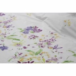 Ten Cate Katoenen Eenpersoons Dekbedovertrek - 140x200/220 - Fleur Multi -Cinderella Winkel 1000023950 0111