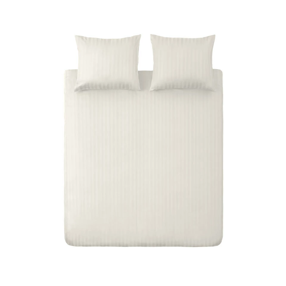 Ten Cate 100% Katoensatijnen Tweepersoons Dekbedovertrek - 200x200/220 - Naturel 3 Ten Cate 100% Katoensatijnen Tweepersoons Dekbedovertrek - 200x200/220 - Naturel
