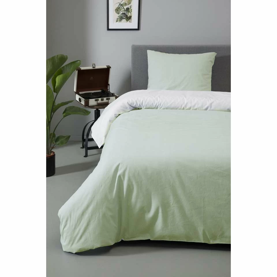 Ten Cate Katoenen Double Face Tweepersoons Dekbedovertrek - 200x200/220 - Malaga 6 Ten Cate Katoenen Double Face Tweepersoons Dekbedovertrek - 200x200/220 - Malaga - Afbeelding 4