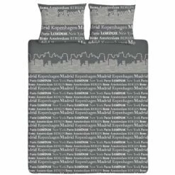 Ten Cate Katoenen Eenpersoons Dekbedovertrek - 140x200/220 - Skyline Taupe 7 Ten Cate Katoenen Eenpersoons Dekbedovertrek - 140x200/220 - Skyline Taupe -Cinderella Winkel 1000024037 0101