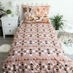 Animal Pictures Dekbedovertrek Leeuw - Eenpersoons -140 X 200 Cm - Katoen 9 Animal Pictures Dekbedovertrek Leeuw - Eenpersoons -140 X 200 Cm - Katoen -Cinderella Winkel 1000025437 0103