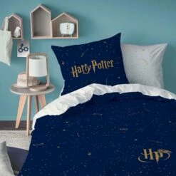 Harry Potter Dekbedovertrek Iconic - Eenpersoons - 140 X 200 Cm - Katoen -Cinderella Winkel 1000025458 0101