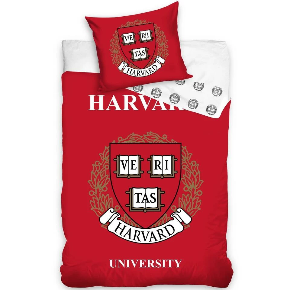 Harvard Dekbedovertrek - Eenpersoons - 140 X 200 Cm - Katoen 3 Harvard Dekbedovertrek - Eenpersoons - 140 X 200 Cm - Katoen