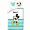 Disney Mickey Mouse Dekbedovertrek Stripe - Eenpersoons - 140 X 200 Cm - Katoen -Cinderella Winkel 1000025497