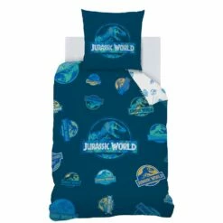 Jurassic World Dekbedovertrek Badges - Eenpersoons - 140 X 200 Cm - Katoen 9 Jurassic World Dekbedovertrek Badges - Eenpersoons - 140 X 200 Cm - Katoen -Cinderella Winkel 1000025507 0103