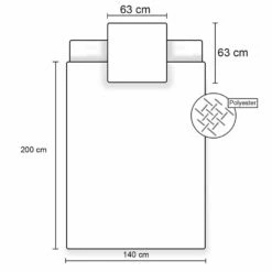 Dekbedovertrek Be Queen - Eenpersoons - 140 X 200 Cm - Polyester -Cinderella Winkel 1000025519 0101