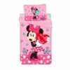 Disney Minnie Mouse Dekbedovertrek Heart - Eenpersoons - 140 X 200 Cm - Katoen 2 Disney Minnie Mouse Dekbedovertrek Heart - Eenpersoons - 140 X 200 Cm - Katoen -Cinderella Winkel 1000025548