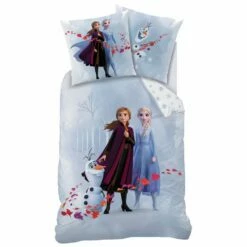 Disney Frozen Dekbedovertrek Trio - Eenpersoons - 140 X 200 Cm - Katoen