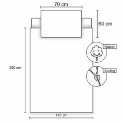 Tom & Jerry Dekbedovertrek Happy - 140 X 200 Cm + 60 X 70 Cm - Katoen -Cinderella Winkel 1000028601 0101