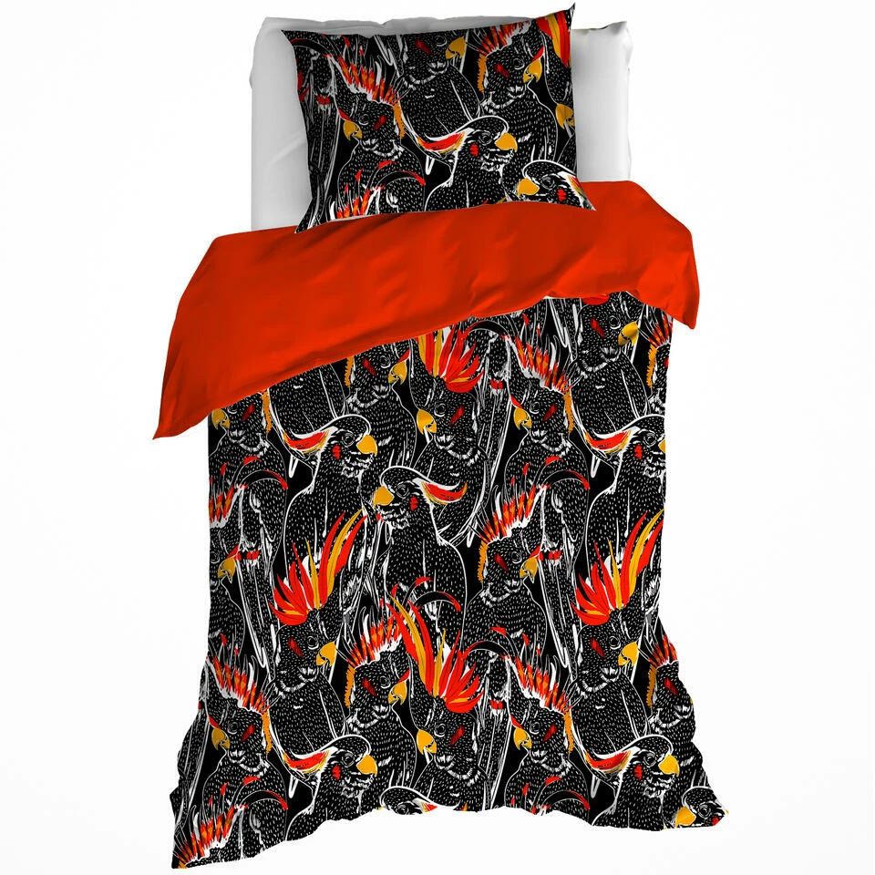 De Witte Lietaer Dekbedovertrek Perrot - Eenpersoons - 140 X 200/220 Cm - Katoen 3 De Witte Lietaer Dekbedovertrek Perrot - Eenpersoons - 140 X 200/220 Cm - Katoen