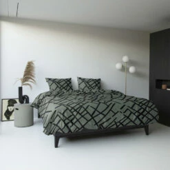 Damai Dekbedovertrek Kline - Bio Katoen - 240x200/220 Cm - Green 6 Damai Dekbedovertrek Kline - Bio Katoen - 240x200/220 Cm - Green -Cinderella Winkel 1000028766 0101