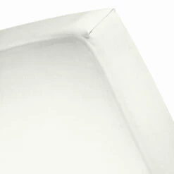 Cinderella Sundays - Hoeslaken (tot 30 Cm) - Satijn - 140x210 Cm - Ivory