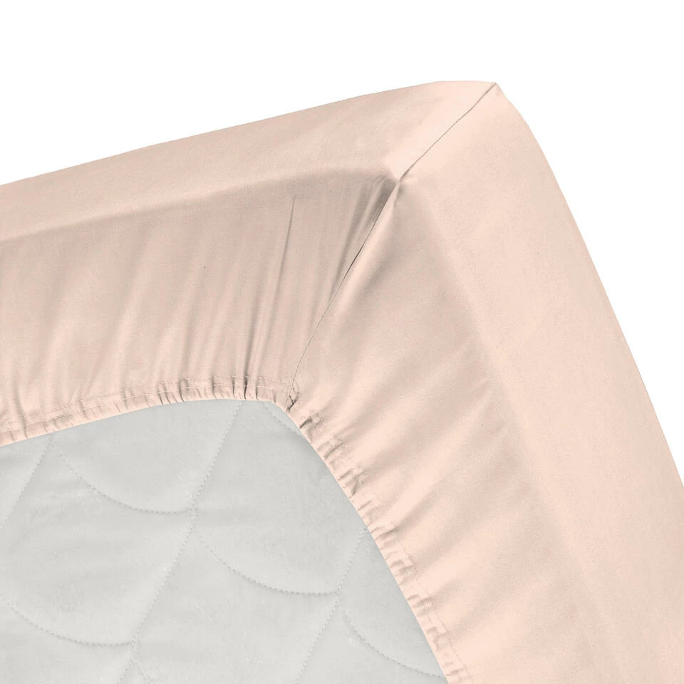 Damai Hoeslaken Double Jersey - 180x220cm Of 200x200cm - - Roze 4 Damai Hoeslaken Double Jersey - 180x220cm Of 200x200cm - - Roze - Afbeelding 2