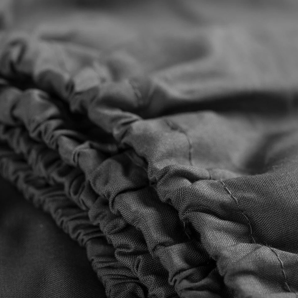 Cinderella Weekend - Hoeslaken (tot 25 Cm) - Katoen - 90x210 Cm - Anthracite 5 Cinderella Weekend - Hoeslaken (tot 25 Cm) - Katoen - 90x210 Cm - Anthracite - Afbeelding 3