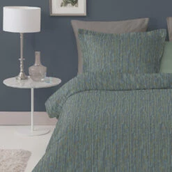 Damai Dekbedovertrek Katoen - 140x200/220cm - Blauw Gestreept Dessin 6 Damai Dekbedovertrek Katoen - 140x200/220cm - Blauw Gestreept Dessin -Cinderella Winkel 1000030557 0101