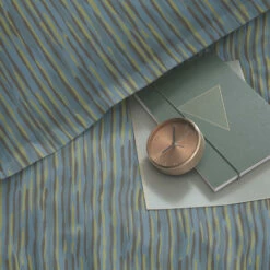 Damai Dekbedovertrek Katoen - 140x200/220cm - Blauw Gestreept Dessin 7 Damai Dekbedovertrek Katoen - 140x200/220cm - Blauw Gestreept Dessin -Cinderella Winkel 1000030557 0102