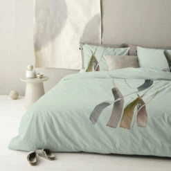 Damai Dekbedovertrek Poise - Katoen - 260x200/220 Cm - Green -Cinderella Winkel 1000030572 0101
