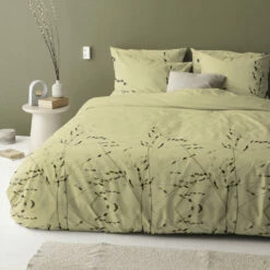 Damai Dekbedovertrek Dew - Bio Katoen - 240x200/220 Cm - Camel -Cinderella Winkel 1000030573 0101