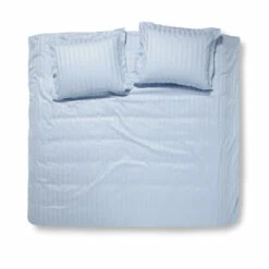 Damai Dekbedovertrek Katoen-satijn - 200x200/220cm - Blauw