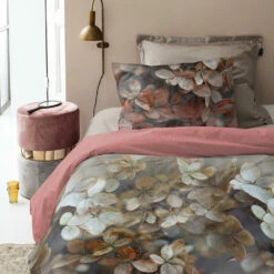 Cinderella Dekbedovertrek Annabelle - Satijn - 140x200/220 Cm - Dusty Pink -Cinderella Winkel 1000030582 0101