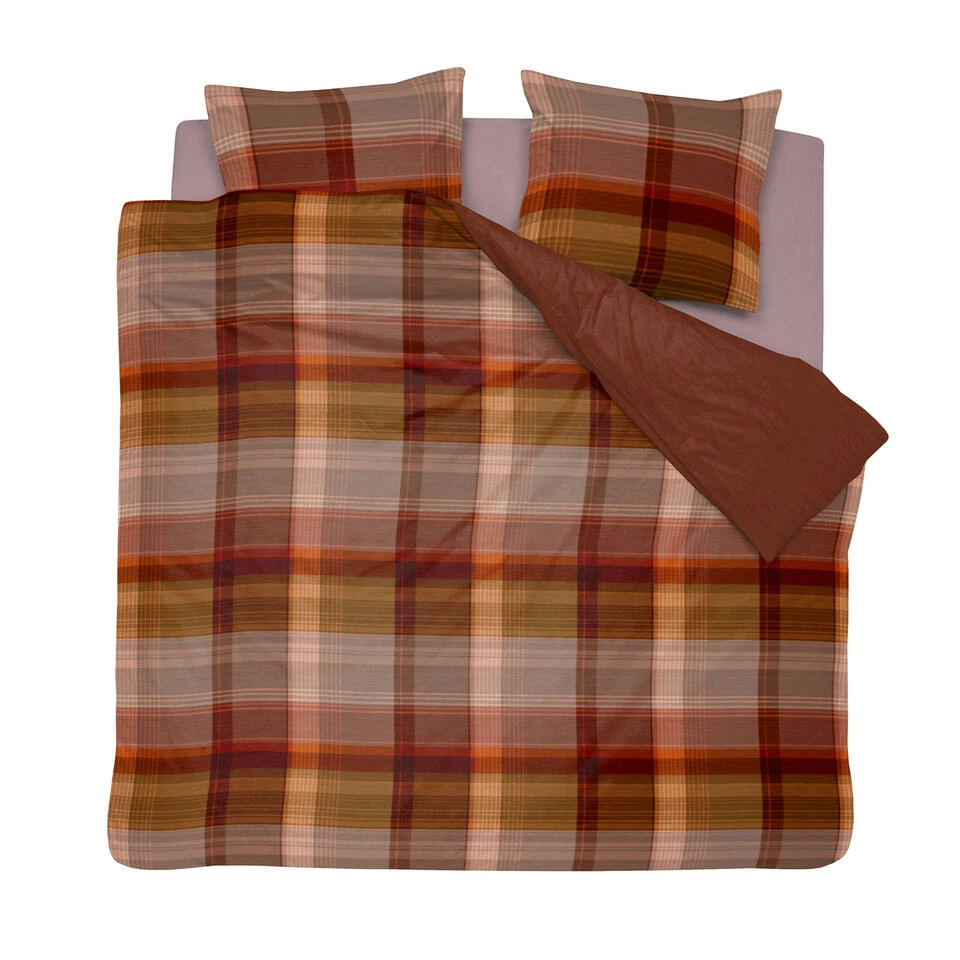 Cinderella Dekbedovertrek Ponte - Katoen - 240x200/220 Cm - Red Clay 3 Cinderella Dekbedovertrek Ponte - Katoen - 240x200/220 Cm - Red Clay