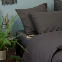 Cinderella Dekbedovertrek Weekend - Katoen - 260x200/220 Cm - Antraciet -Cinderella Winkel 1000030603 0102