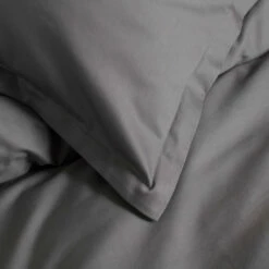 Cinderella Dekbedovertrek Satijn - 260x200/220 Cm - Antraciet -Cinderella Winkel 1000030605 0102