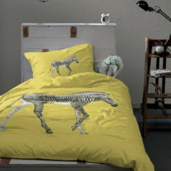 Damai Kinderdekbedovertrek Katoen - 140x200/220cm - Geel 8 Damai Kinderdekbedovertrek Katoen - 140x200/220cm - Geel -Cinderella Winkel 1000030608 0102